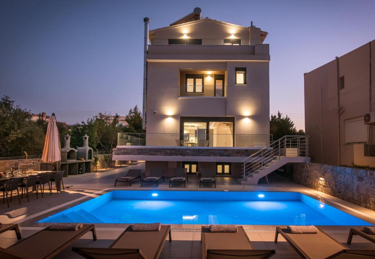 Luxury Villa Marelina Hersonissos (Crete) Exterior foto
