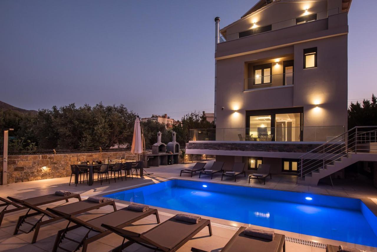 Luxury Villa Marelina Hersonissos (Crete) Exterior foto